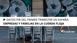 datos pib primer trimestre España INE